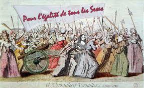 La marche des femmes sur versailles 5 et 6 octobre 1789